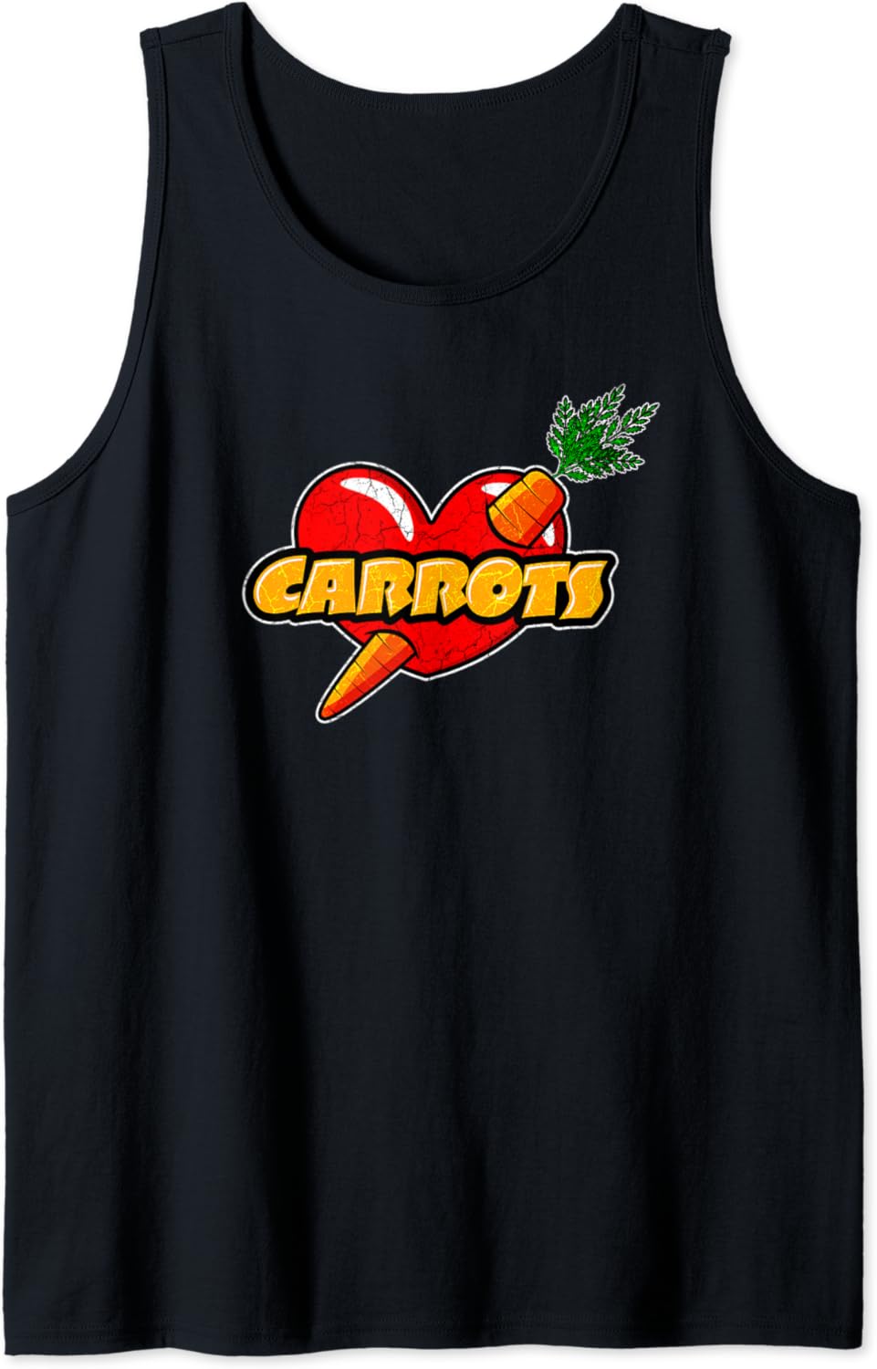 I Heart Carrots Tank Top Clothing, Shoes & Jewelry